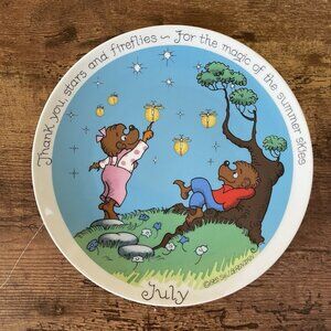 Vintage Berenstain Bears Collector Plate Gallery Wall July Ebelling & Russ Decor